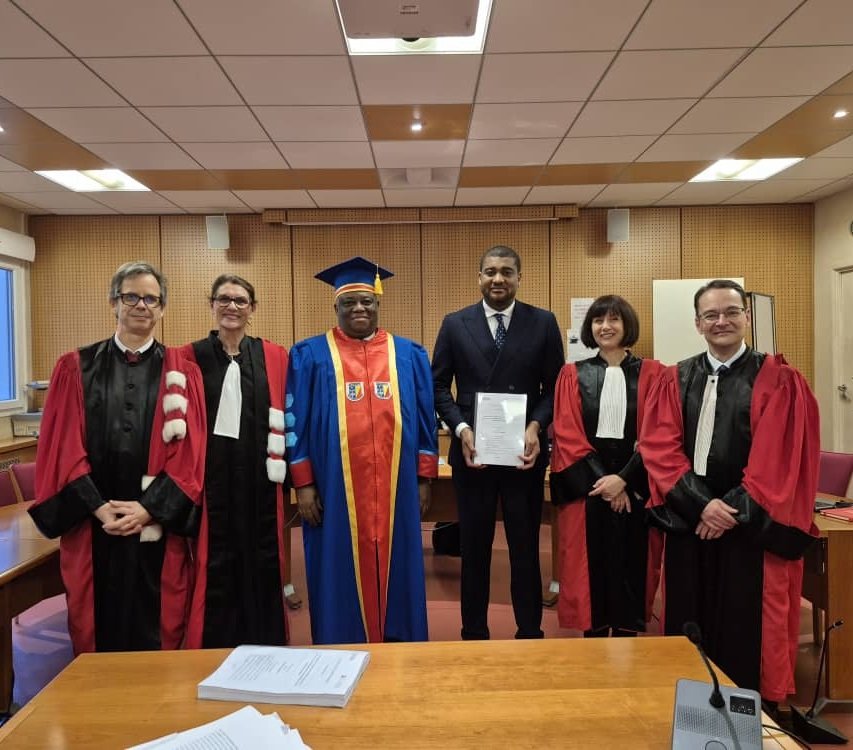 Esambo Kangashe au Jury de thèse de M. Pius Djolii A Mbonda à Sorbonne Paris Nord