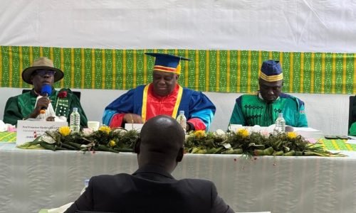 03 octobre 2025 le jury de soutenance de thèse de Monsieur Koblan Koffi Kra Ange