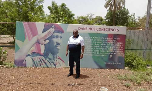 Visite du professeur invité Jean-Louis Esambo à l&rsquo;Université Thomas Sankara et l’Institut Supérieur de Droit International et des Droits de l&rsquo;Homme à Ouagadougou.